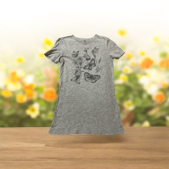 Aeropostale Short Sleeve Junior Tees - Yellow, Navy, Gray, Peach - Picture 5 of 5